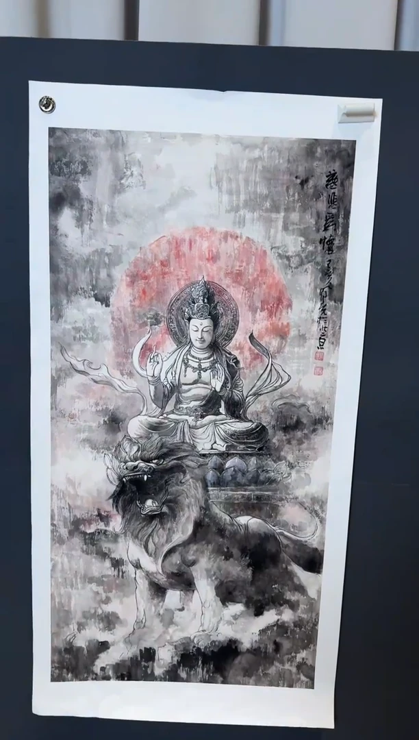 国画郝凤先慈悲为怀2025-1226DH044