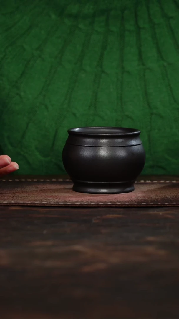 茶杯紫砂福利紫砂石黄时来运转