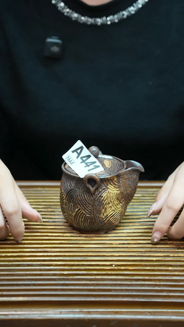 万古烧粗陶手工茶具