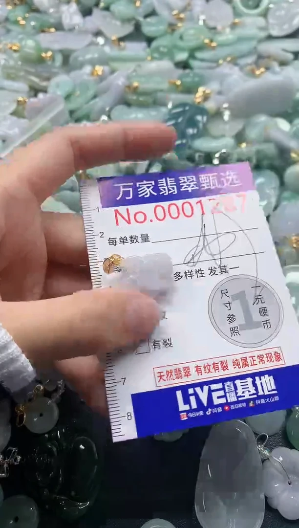 吊坠(不含链)未镶嵌翡翠1287