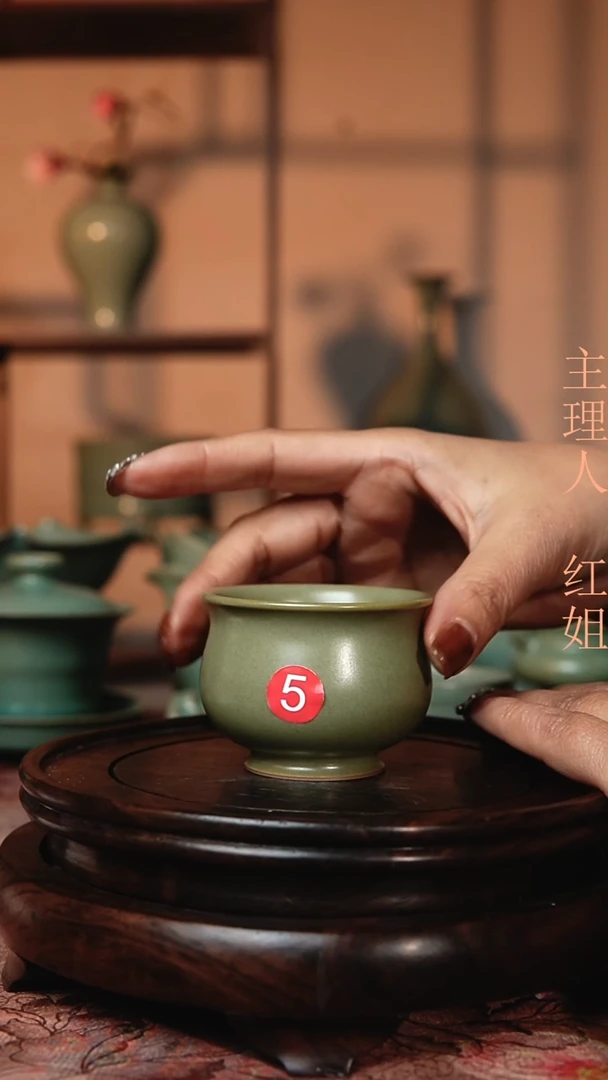 瓷片德*原产地原矿釉汝瓷