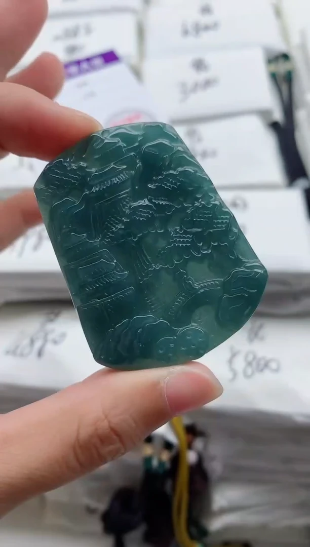 颈饰未镶嵌翡翠8