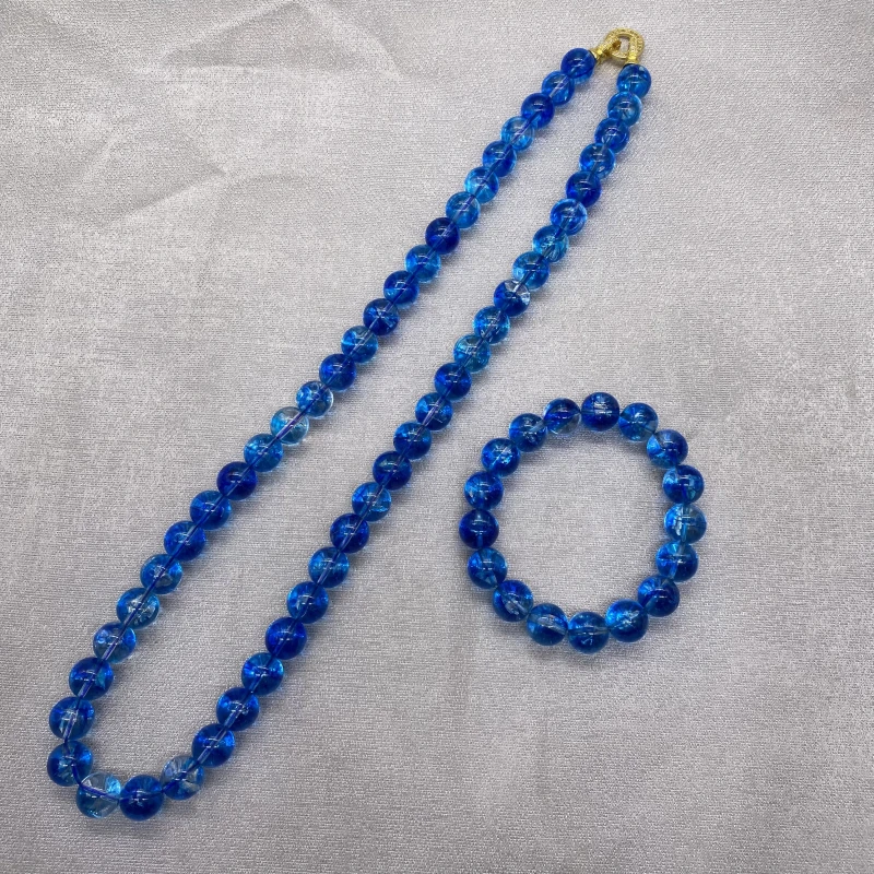 【蓝色星光 永不过时】蓝项链LQ261461