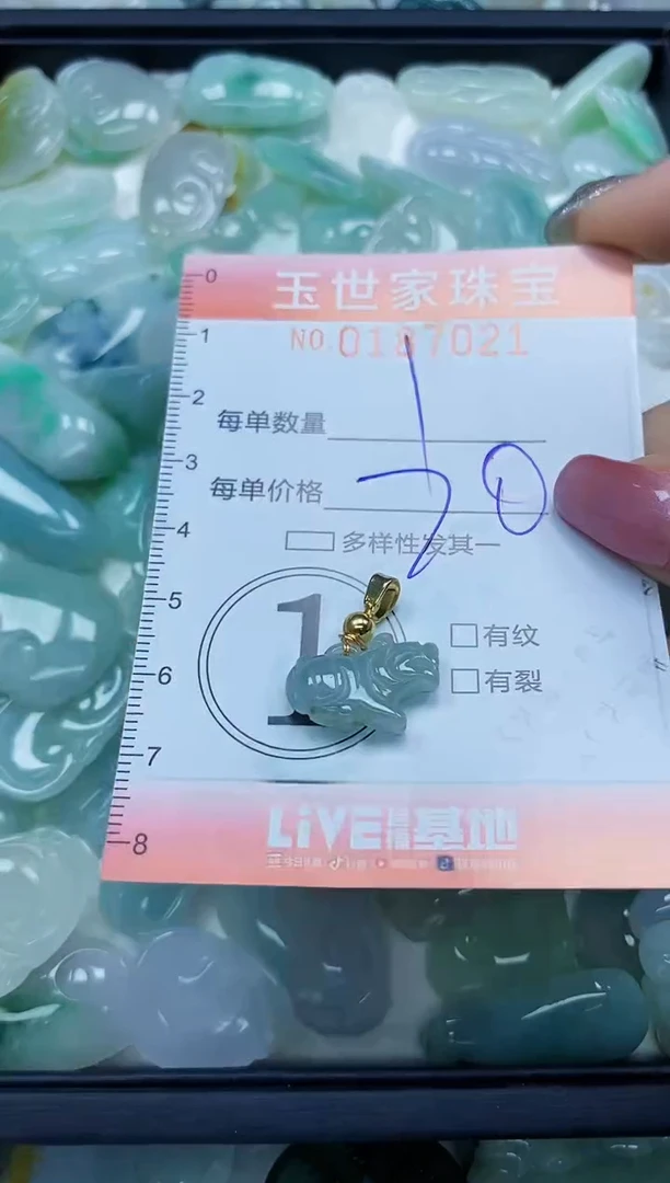 【闪购商品】翡翠颈饰未镶嵌闪购0187021