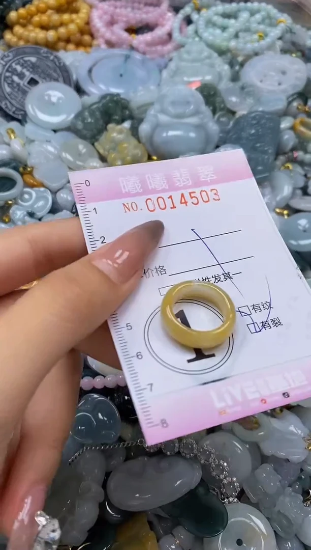 翡翠未镶嵌颈饰闪购0014503