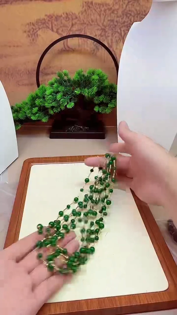 颈饰14K金镶嵌翡翠X174