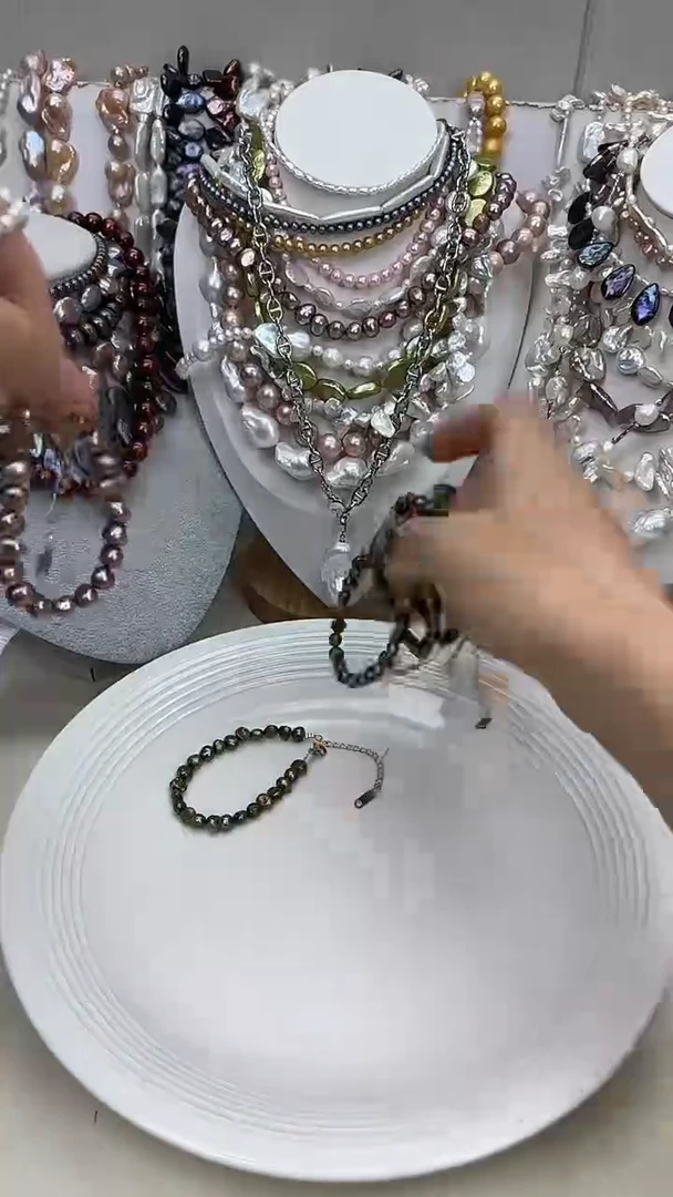 颈饰未镶嵌淡水珍珠1