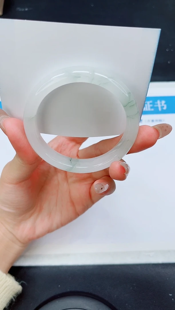 未镶嵌手镯石英质玉A11-58.5