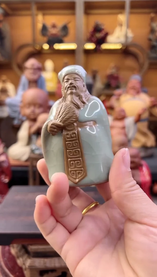 紫砂茶宠器闵茶宠摆件