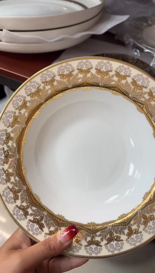 【闪购商品】瓷片8.5英寸草帽盘福利款