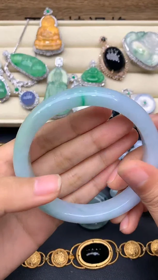 【闪购商品】翡翠手镯未镶嵌341-中国好珍宝