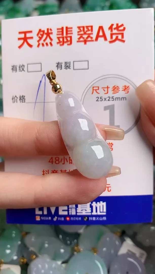 翡翠未镶嵌颈饰23000876