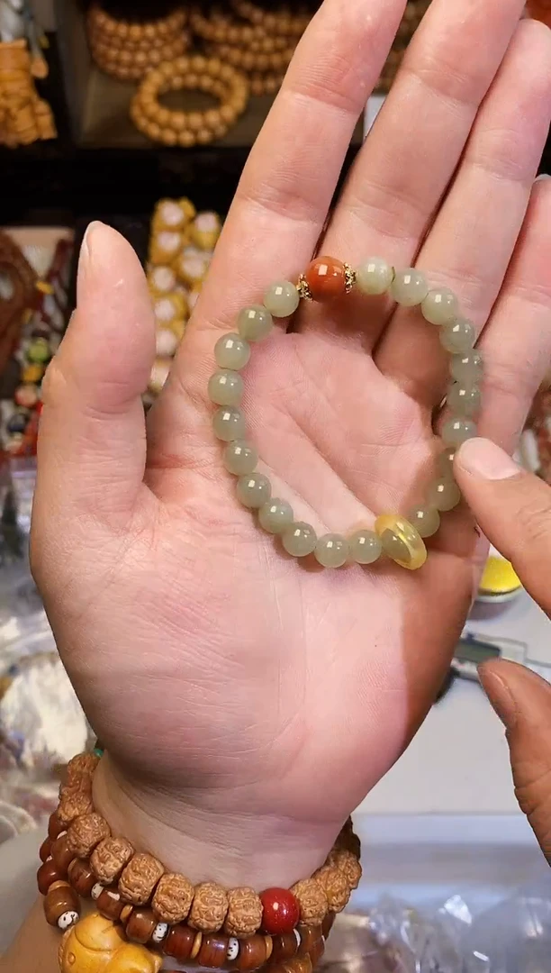 【闪购商品】查罗石手绳合金和小田设计款