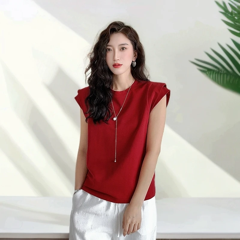 2025夏季新款时尚简约别致上衣潮流