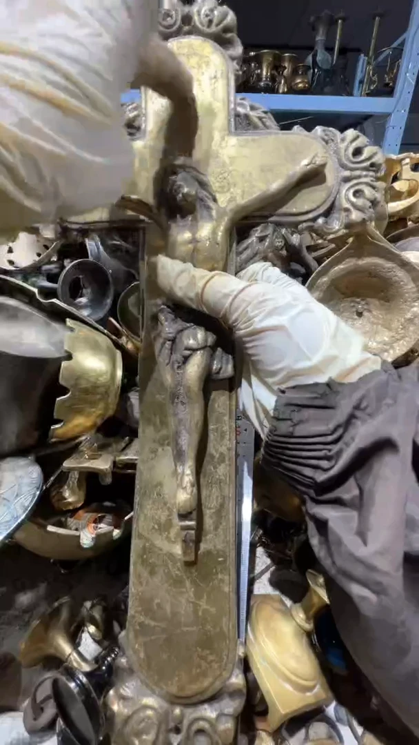 摆件铜器摆件茶盏