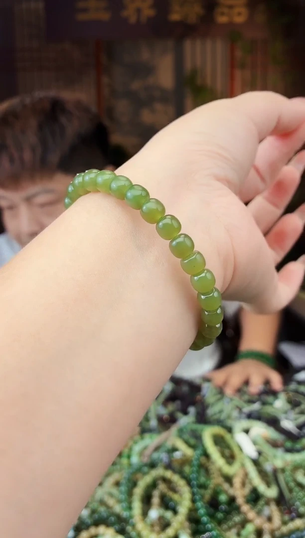 和田玉未镶嵌颈饰拍一发一