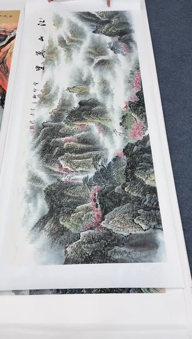 国画同类型随机江山万里