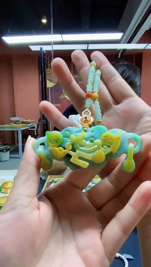 颈饰未镶嵌翡翠翡翠吊坠