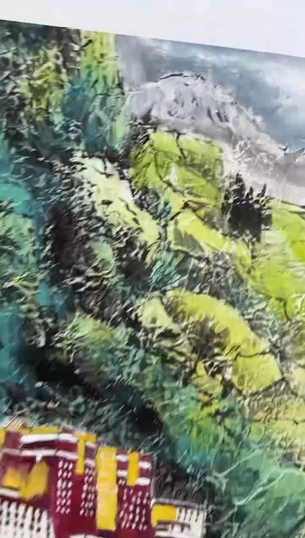 国画刘立荣亲笔绘画手绘作品D32