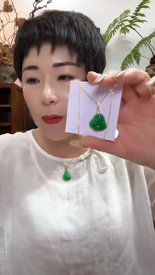 吊坠(赠链)合金翡翠258