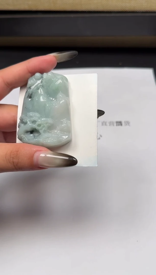 未镶嵌挂件翡翠天然缅甸A货翡翠