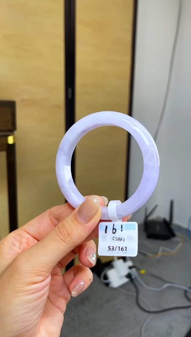 未镶嵌手镯翡翠退货标签需完好-161