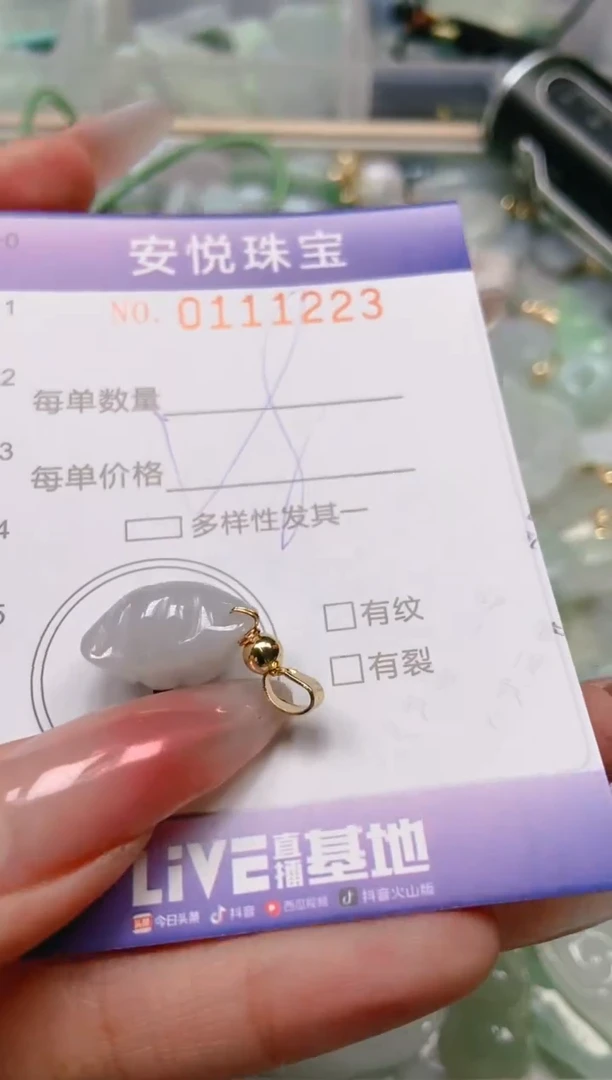 【闪购商品】翡翠颈饰未镶嵌闪购0111223