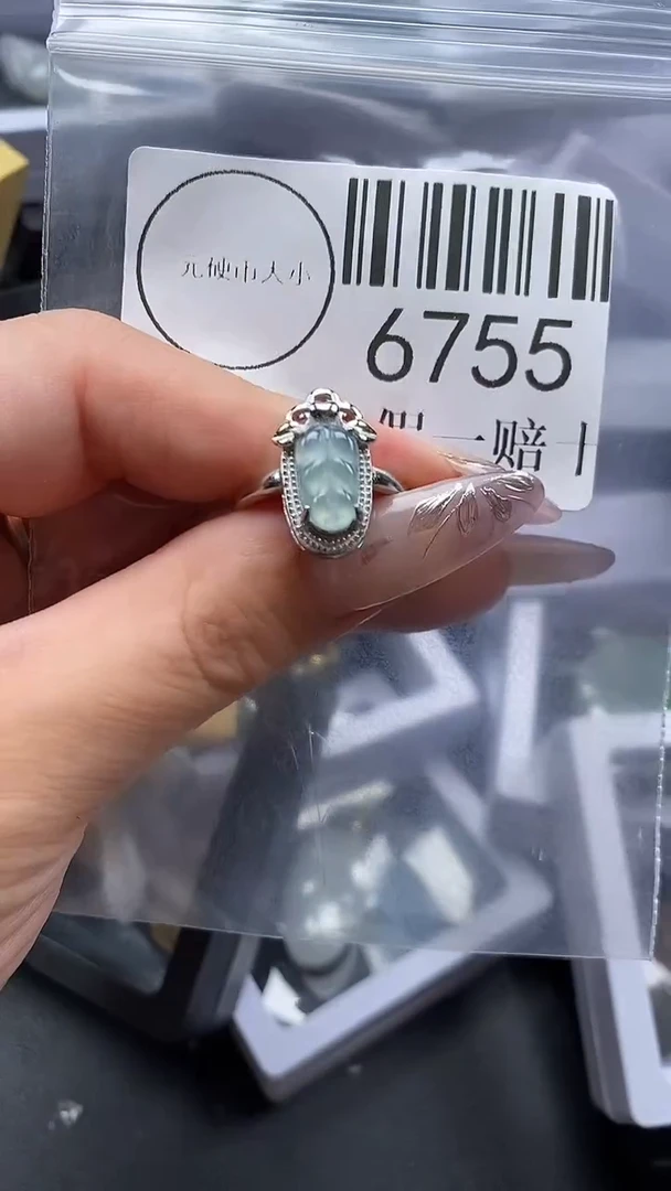吊坠(不含链)未镶嵌翡翠6755