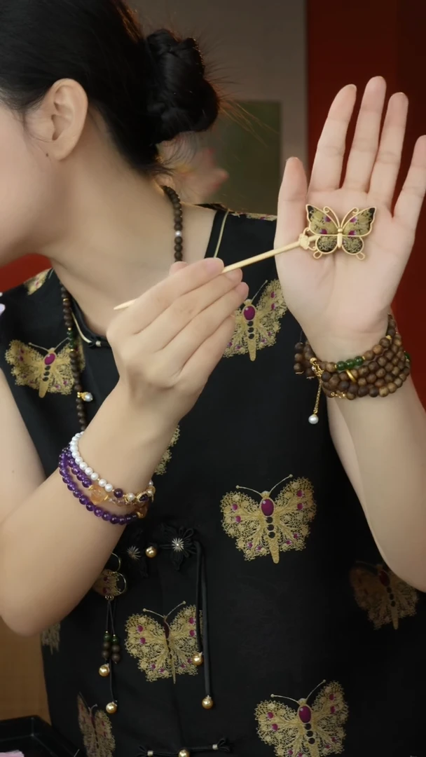 刺绣纯手工非遗国风饰品