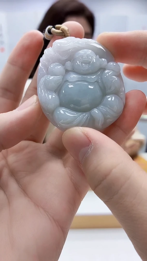 未镶嵌定制翡翠4829bb-毛货挂件59