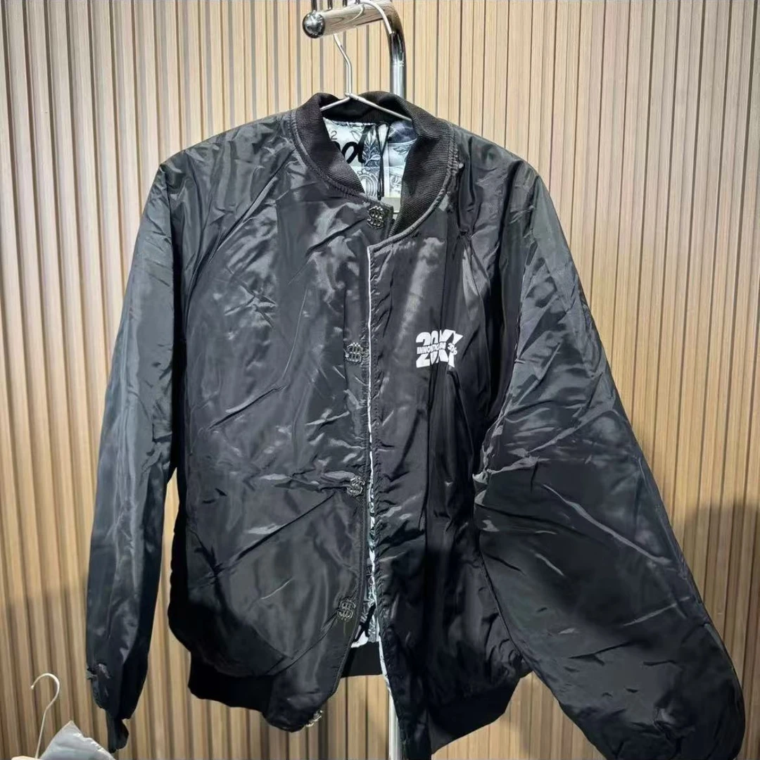 【聚猩01】 双面棉服 黑色 潮流服饰