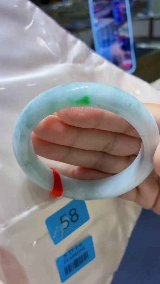 未镶嵌手镯翡翠翡翠手镯58