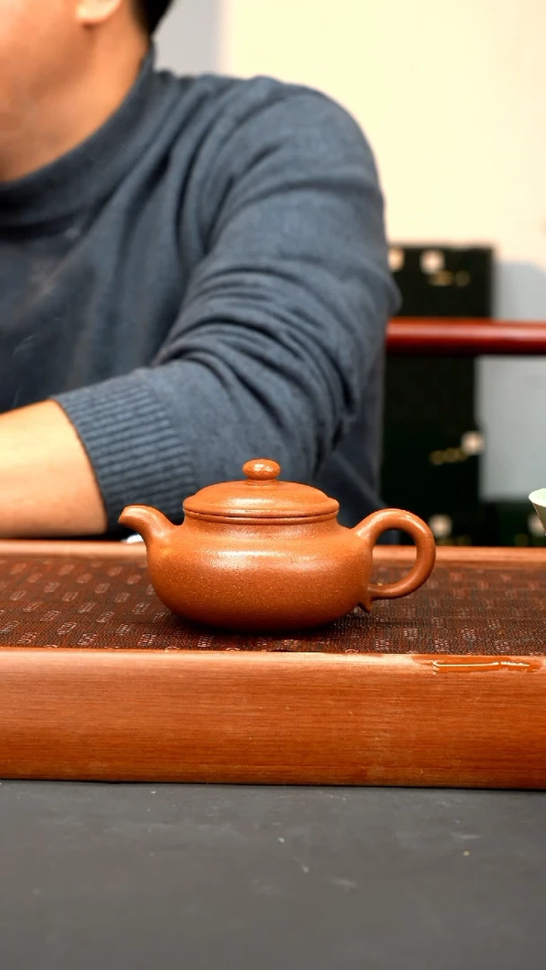 【闪购商品】紫砂茶壶完美桃花泥全手仿古