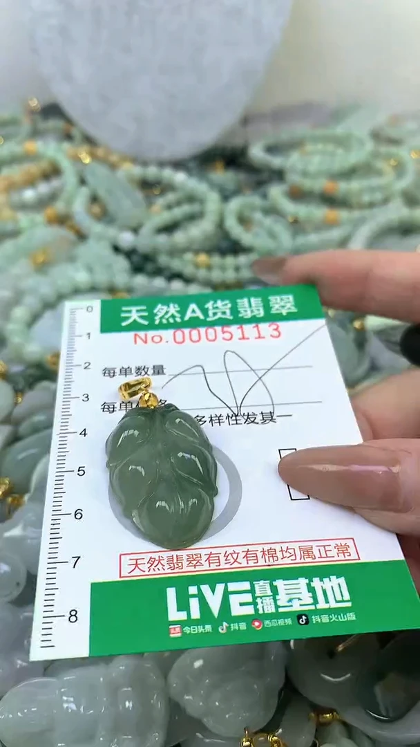 颈饰未镶嵌翡翠未镶嵌纯天然A货翡翠