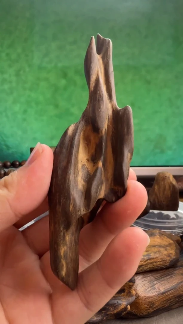 沉香手把件鸡母虫多样性发一