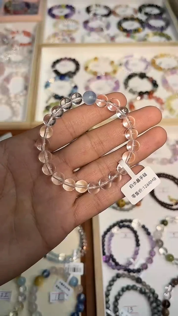 【闪购商品】水晶手链未镶嵌白水晶