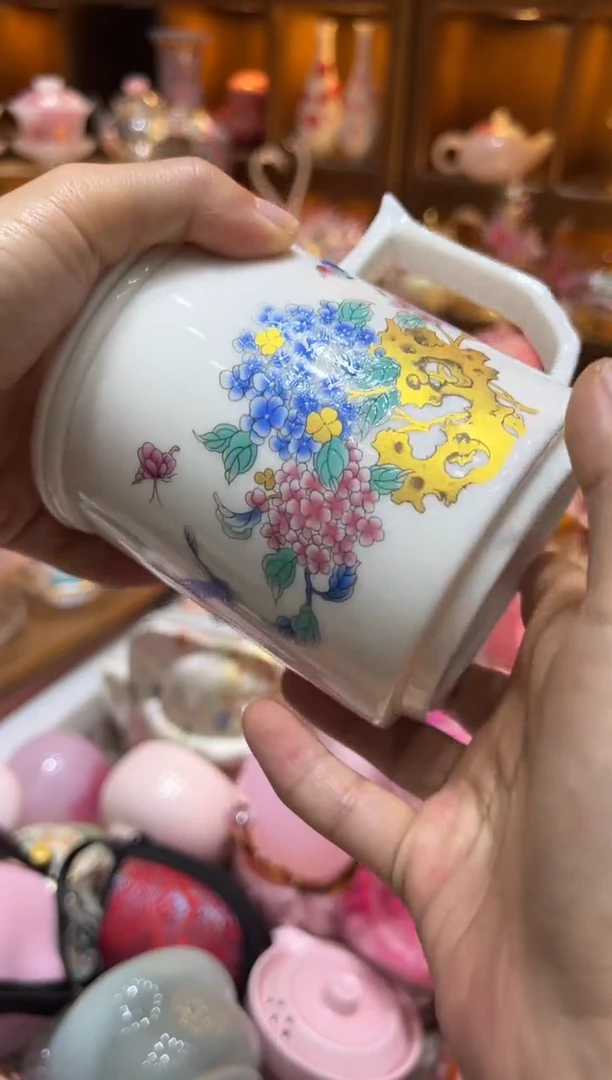 绣球花办公杯66666