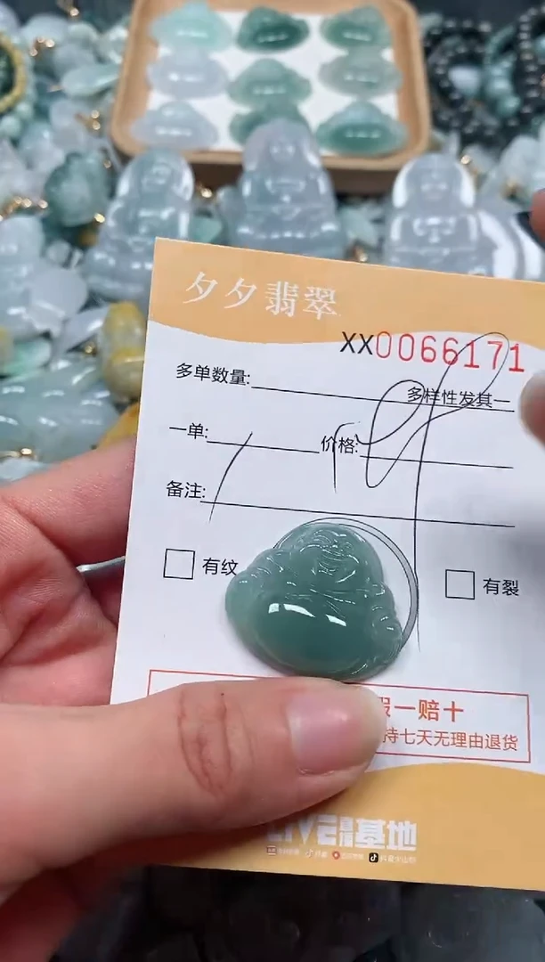 【闪购商品】翡翠颈饰未镶嵌闪购商品0066171