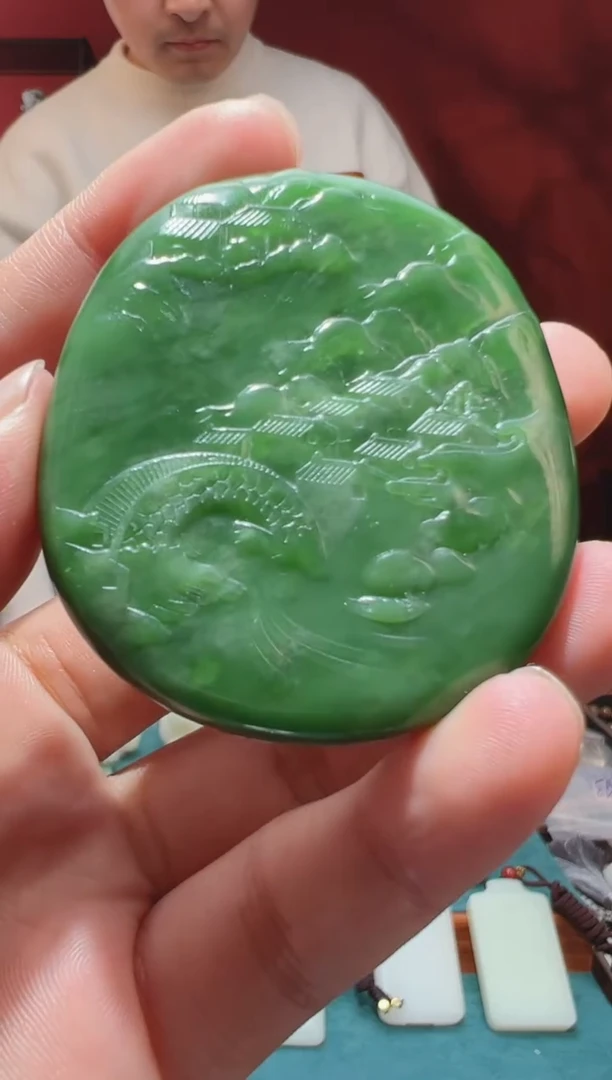 【闪购商品】和田玉吊坠(不含链)未镶嵌1