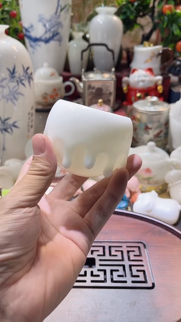 瓷片德艺茶器直播间@@流釉