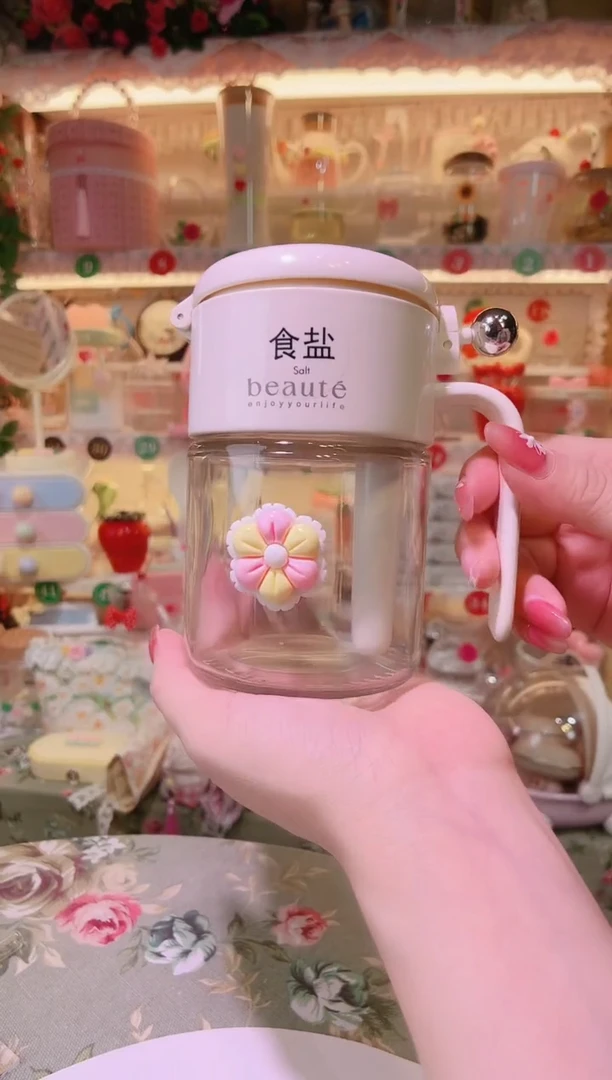 花朵调料罐——手工制作品质好！