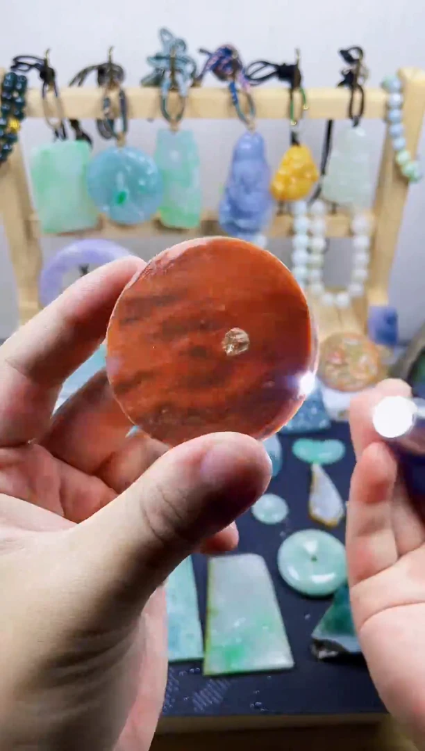 颈饰未镶嵌翡翠缅甸天然翡翠大优惠