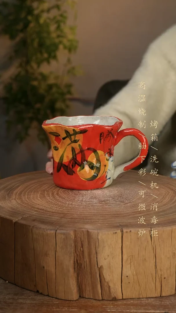 碗瓷景德镇手工手绘高温瓷釉下彩