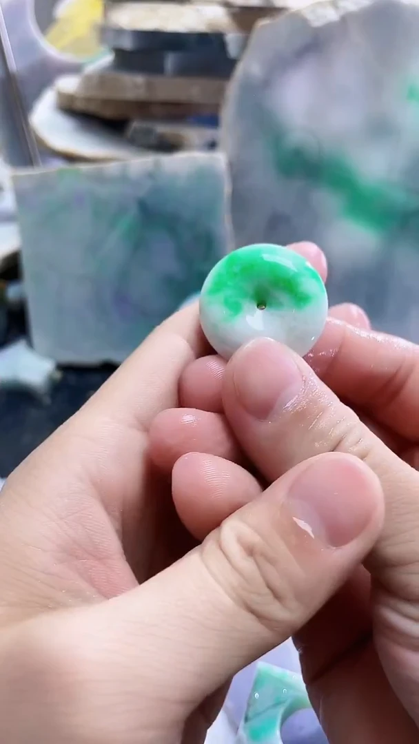 裸石翡翠天然A货翡翠板料