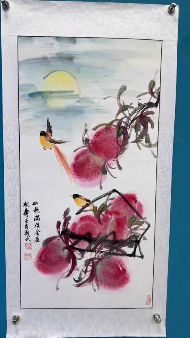 国画瀚美艺术刘武手绘-国画10