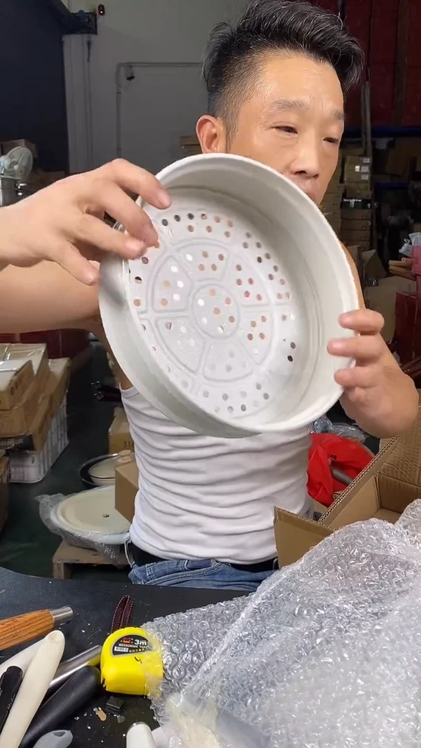 食品级塑料1素味蒸笼24 白