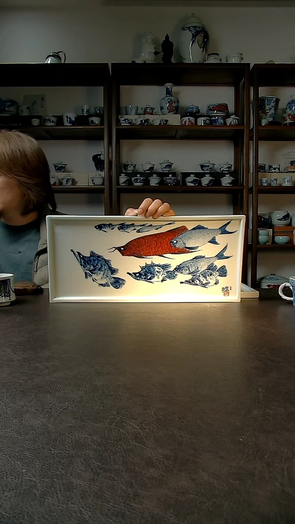 沅*闲一堂陶瓷手绘作品002