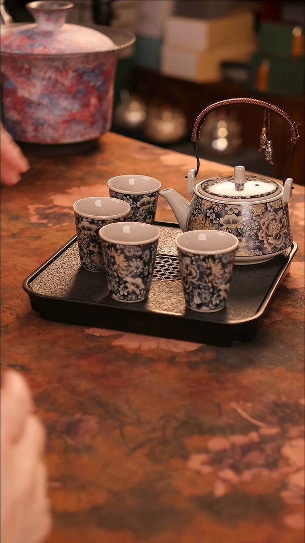 【闪购商品】陶瓷茶具（无礼盒无茶盘）@@A10980