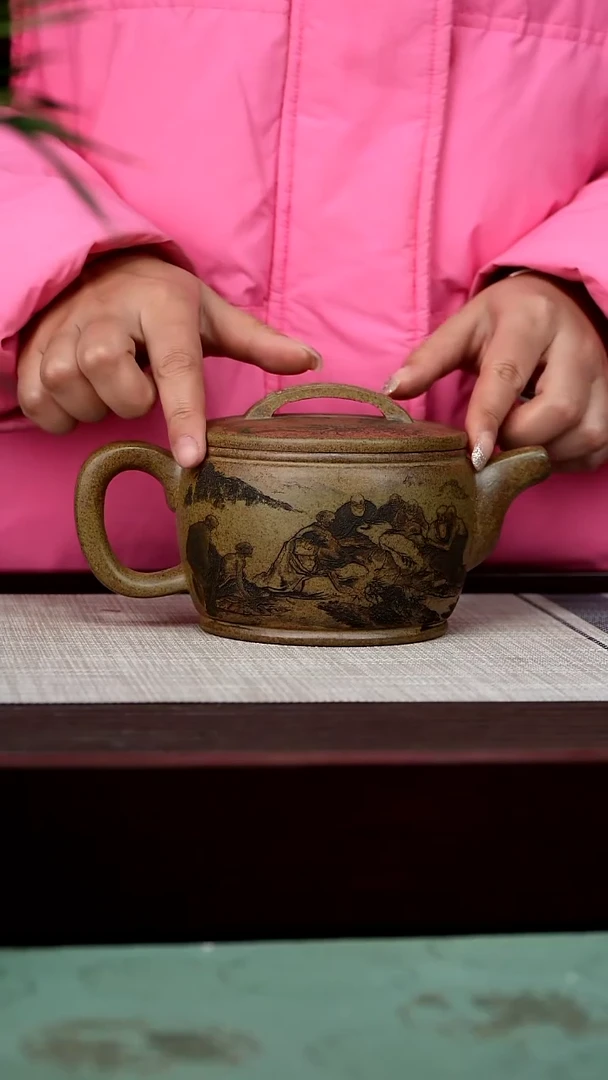 【闪购商品】宜兴原矿紫砂茶壶680C