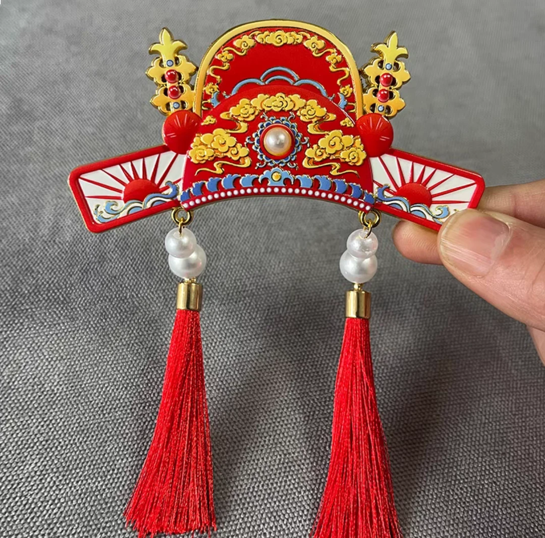 金榜题名状元及第金属状元帽冰箱贴冰箱磁贴冰箱贴磁铁立体